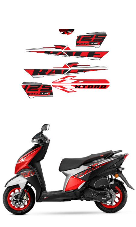 Ntorq XP Edition Full Sticker | Ntorq Race XP Sticker